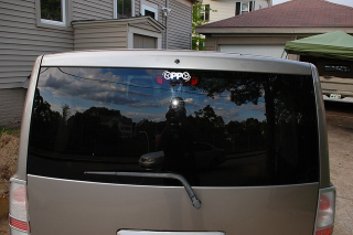 Illustration for article titled Oppo & other stickers on the fleet.